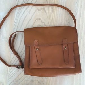 Abercrombie & Fitch Leather Crossbody Shoulder Bag